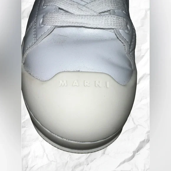 Marni Men’s White Dada Bumper Sneakers - Picture 5 of 13
